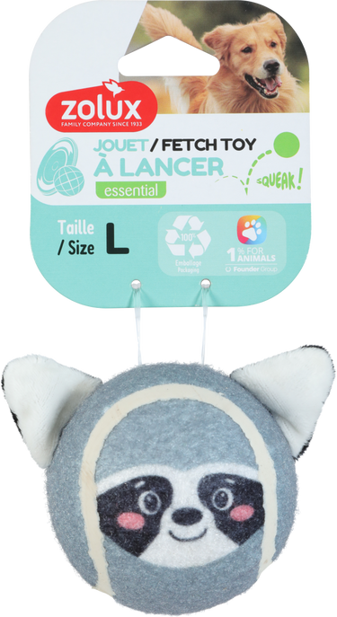 Tennis Ball Raccoon Large